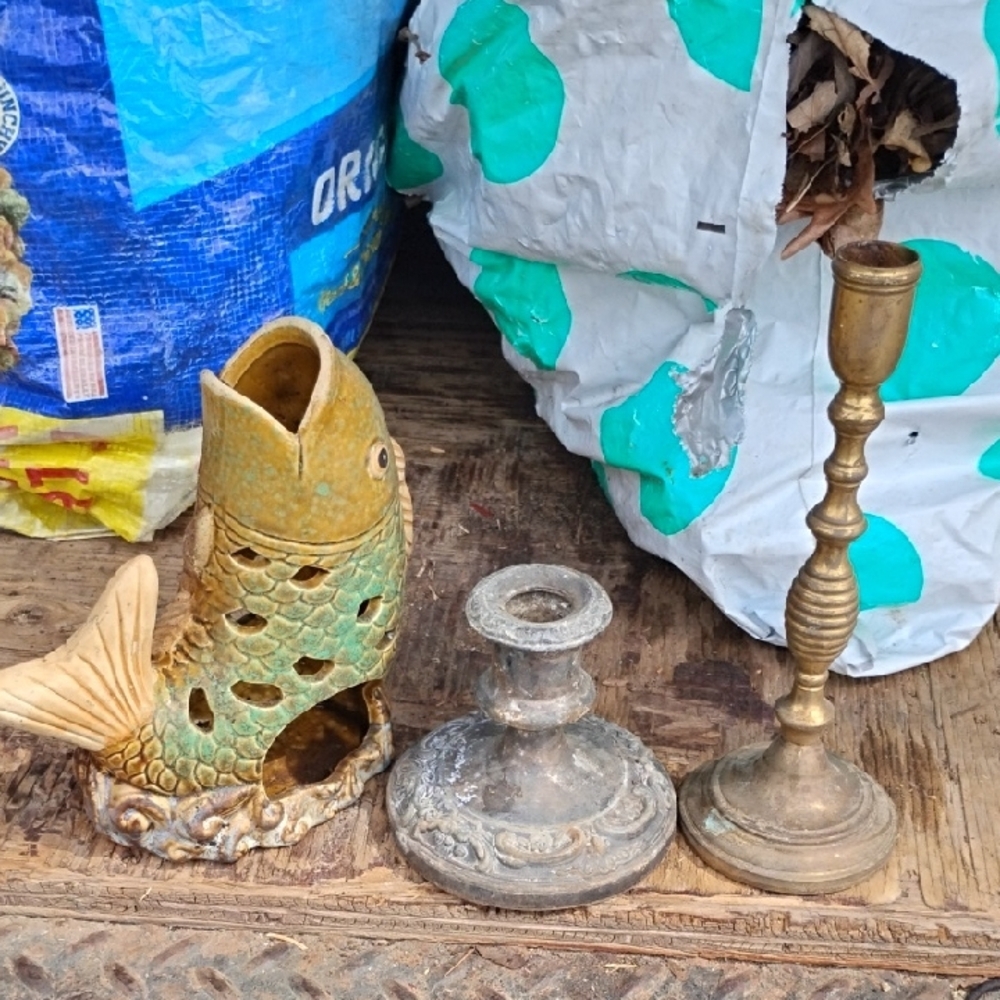 Candlesticks & Candle Holder